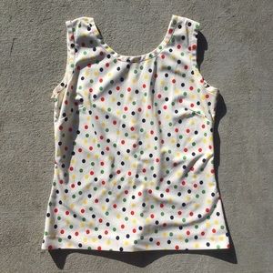 Vintage Polka Dot Tank!